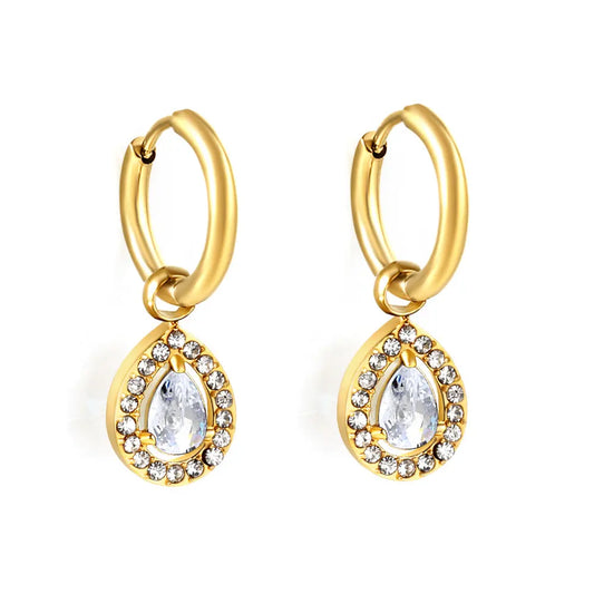 Mini Diamante Earrings