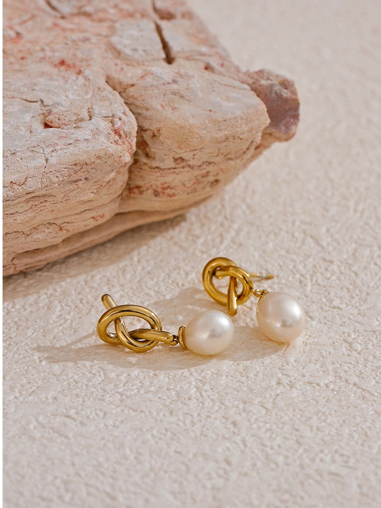 Mini Pearl Earrings