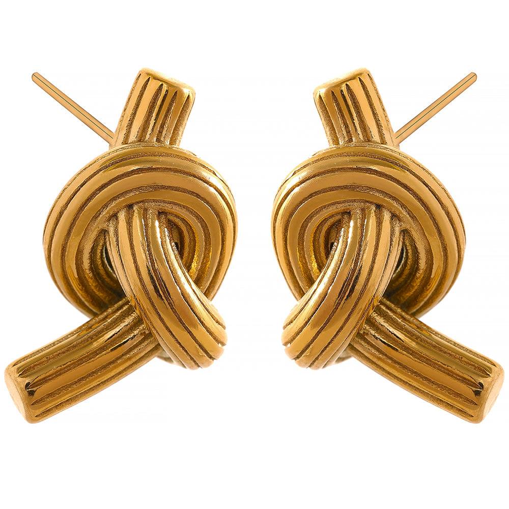 Lira Knot Earrings