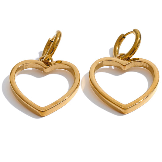 Vibelle I heart u Earrings