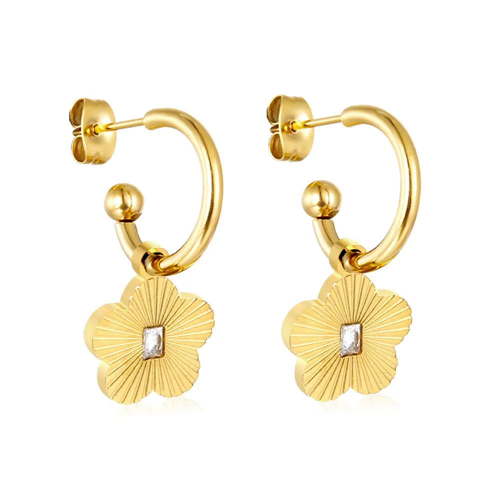 Mini flower drop Earrings