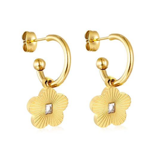 Mini flower drop Earrings
