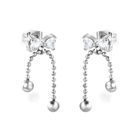 Mini Bow drop Earrings